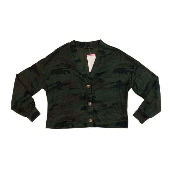 Mother Nature Camo - Social Standard by Sanctuary Women's Long Sleeve Button Up - Picture 1 of 1